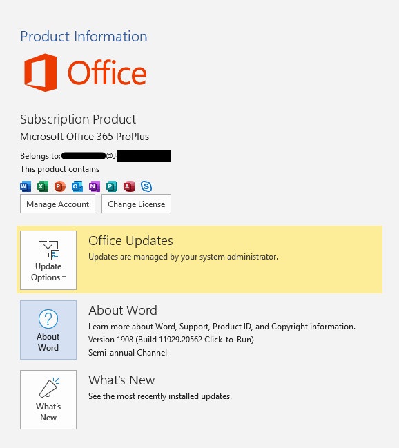 Microsoft Word - Message & Information Tab/Bar - Microsoft Q&A