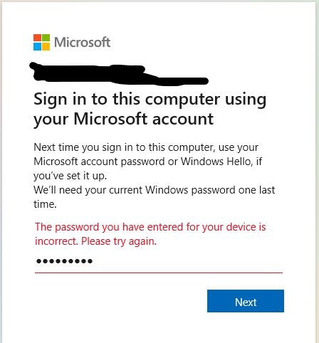 Unable to log into Microsoft account - Microsoft Q&A