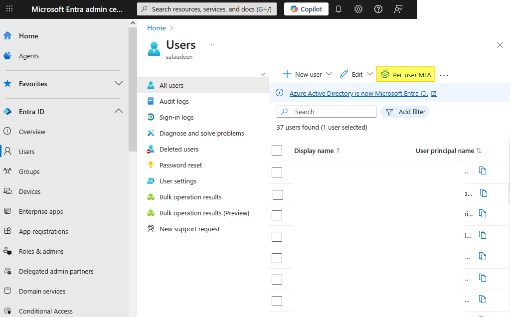 Remove Office 365 Microsoft Authenticator App requirements - Microsoft Q&A