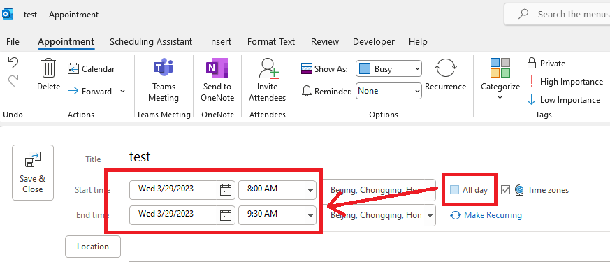 What's the meaning for left bar next to meeting card in my outlook ...