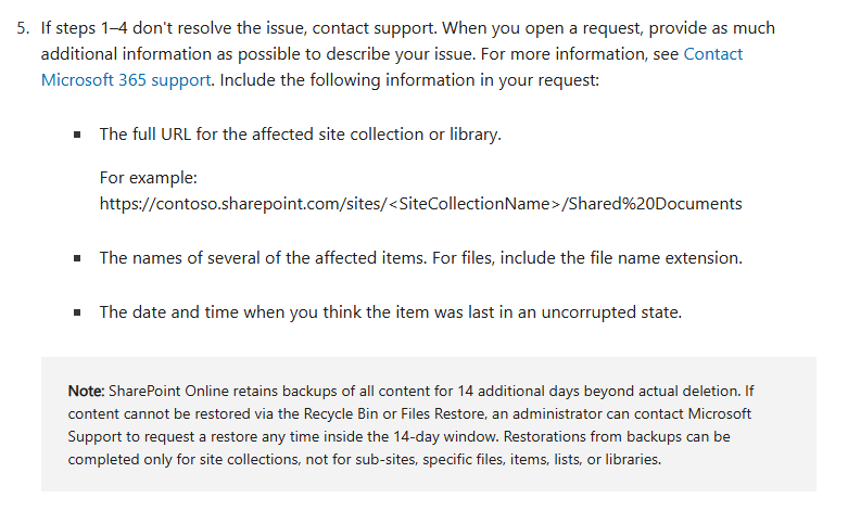 Files are missing from SharePoint site randomly. - Microsoft Q&A