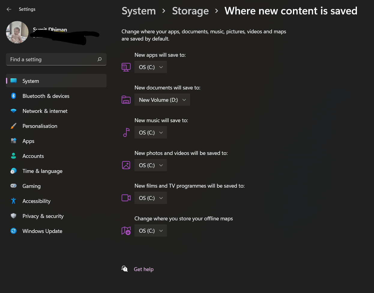 How to change the default installation folder for apps in Windows 11 ...