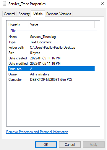 Service_Trace notepad - Microsoft Q&A
