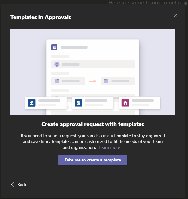 Approval App Templates Not Available in Channel Chat - Microsoft Q&A