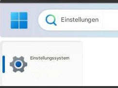 EinstellungenEinstellungssystem