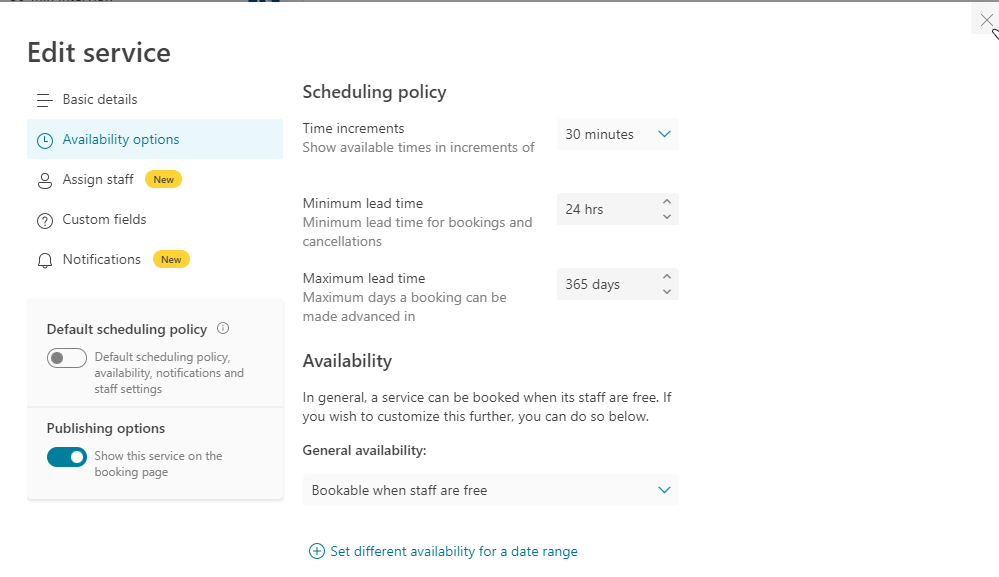 Bookings shows available time slots even though staff is booked ...