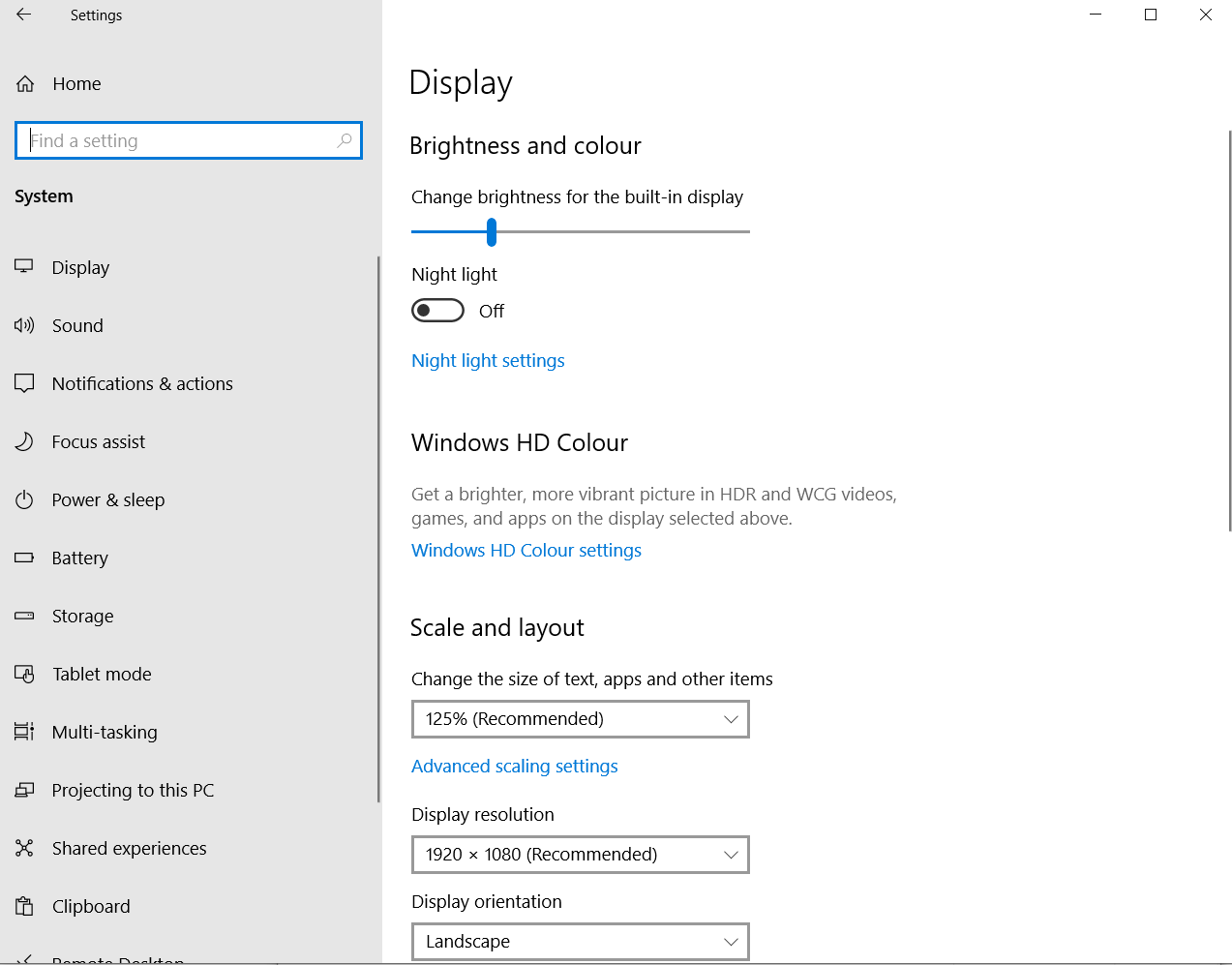 Editing registry to disable adaptive brightness - Microsoft Q&A