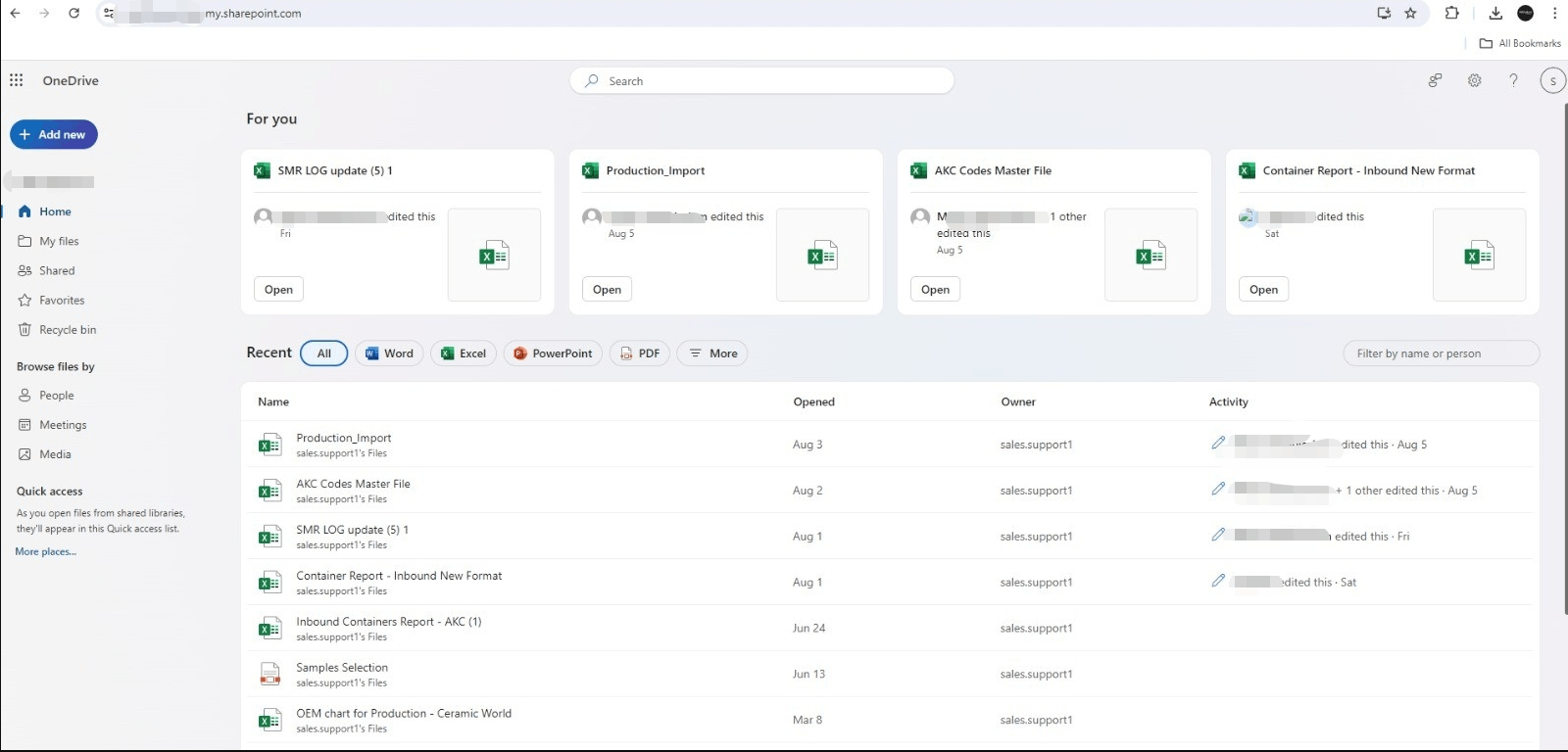 i cant open/view/download my work files on excel SharePoint, it ...