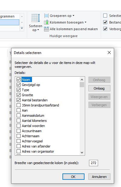 Aantal bestanden per map weergeven in verkenner - Microsoft Q&A