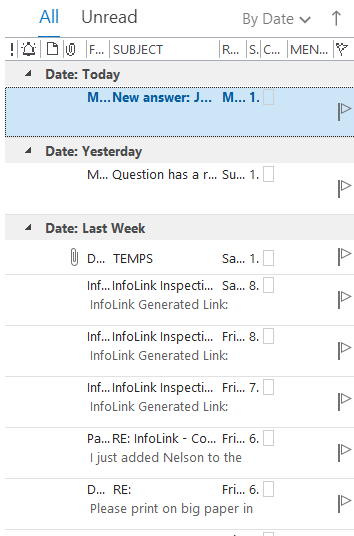 Just want to know how to get my inbox view back to normal. - Microsoft Q&A
