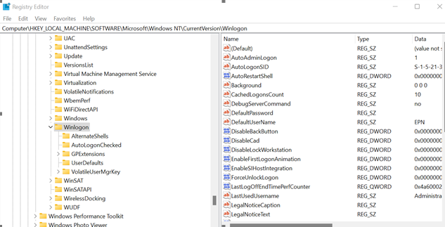 Add registry value from MDT works partially - Microsoft Q&A