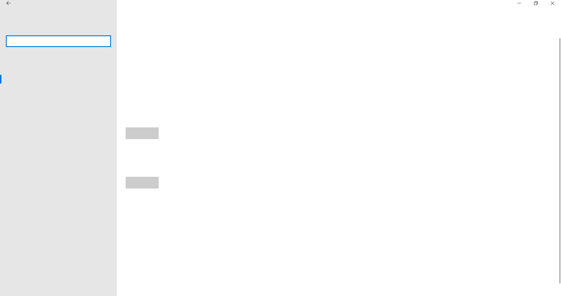 System settings icon doesn’t appear - Microsoft Q&A