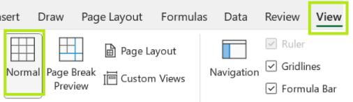 “Excel worksheet cells and gridlines not visible when opening a ...