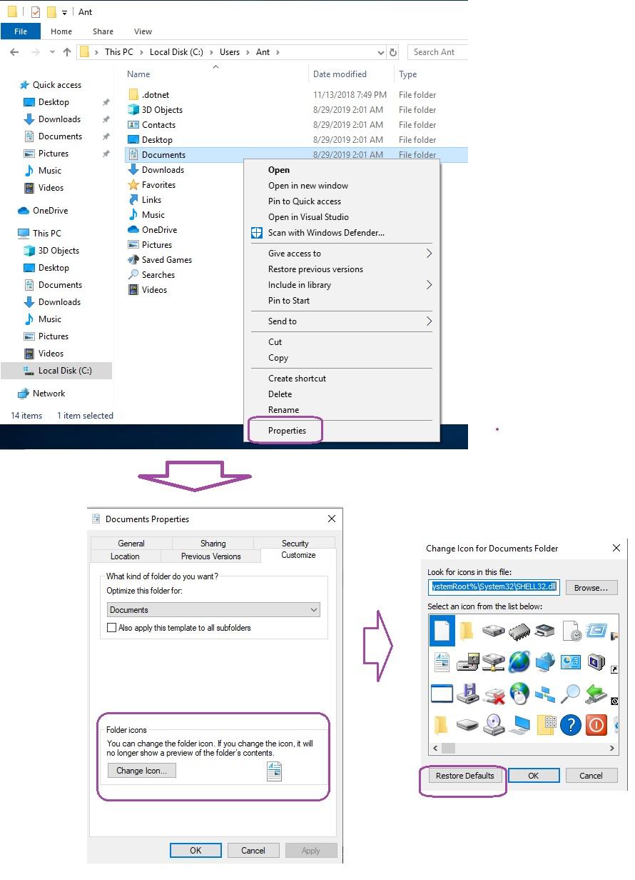 Wrong Documents icon - Microsoft Q&A