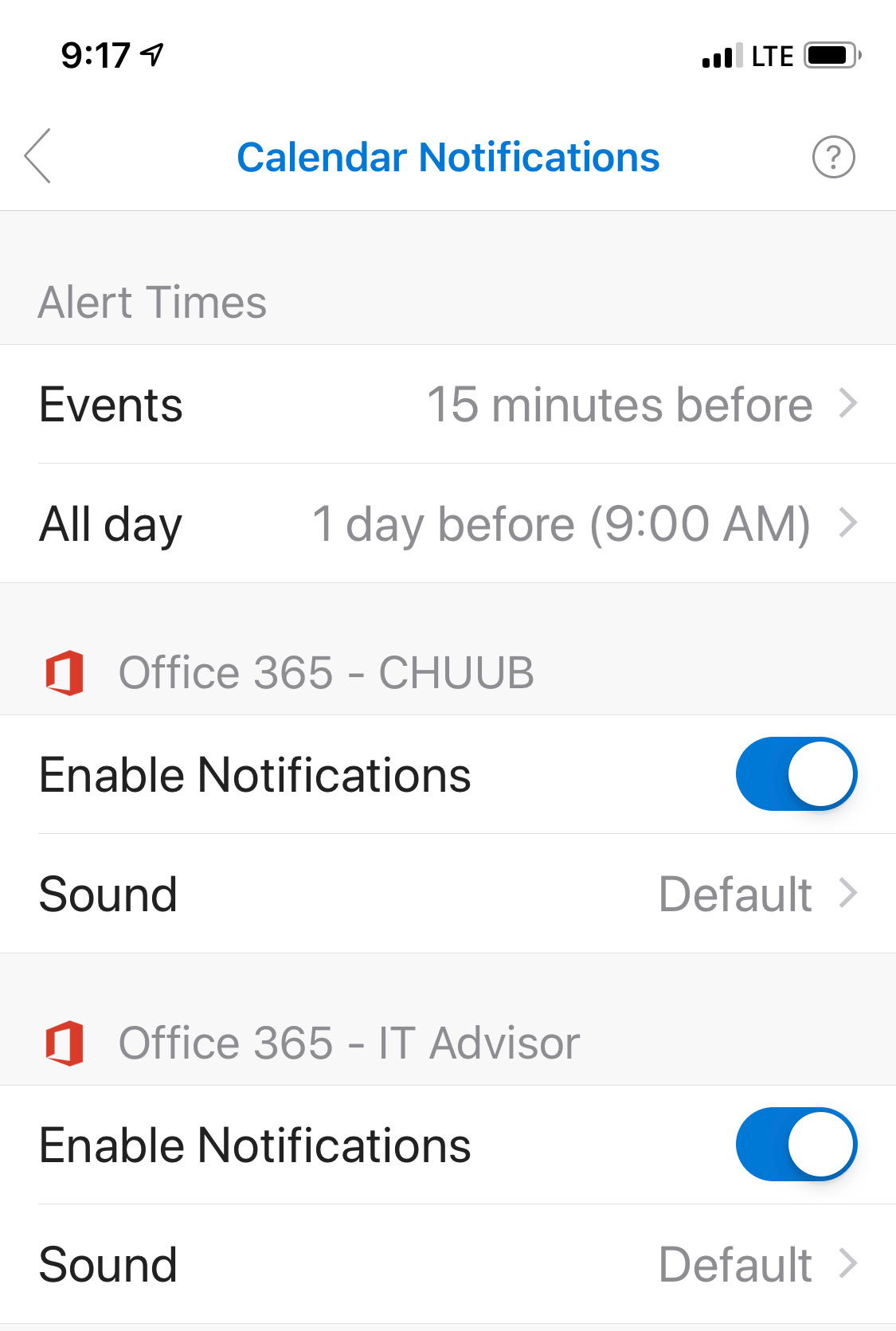 Outlook iOS app doesn't display calendar notifications - Microsoft Q&A