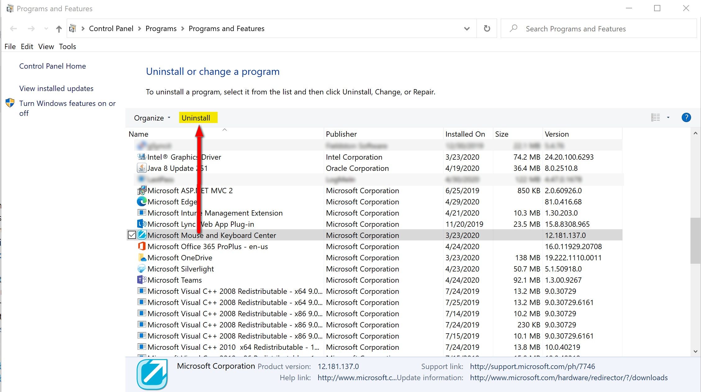 Microsoft Mouse and Keyboard Center won't recognize a Microsoft ...