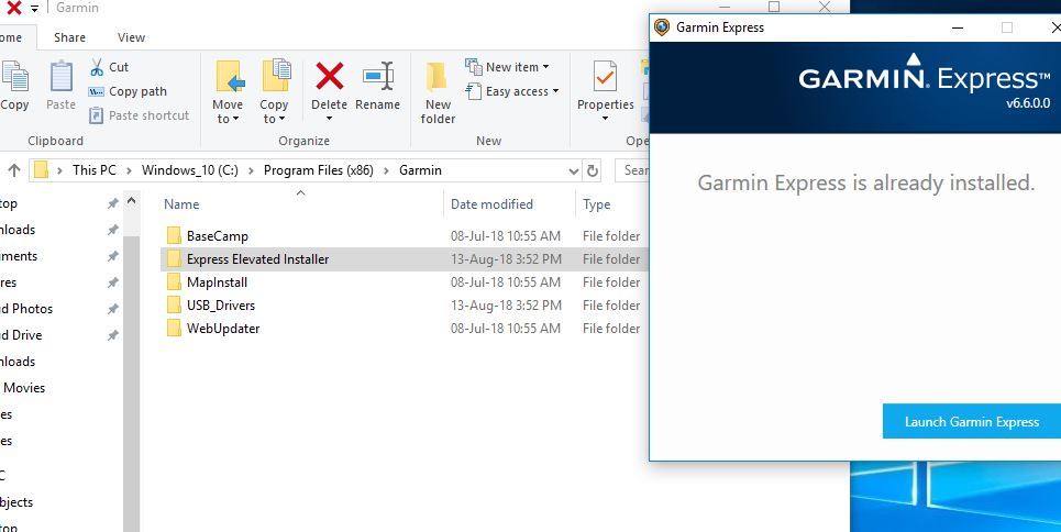 Problem installing Garmin Express.. - Microsoft Q&A