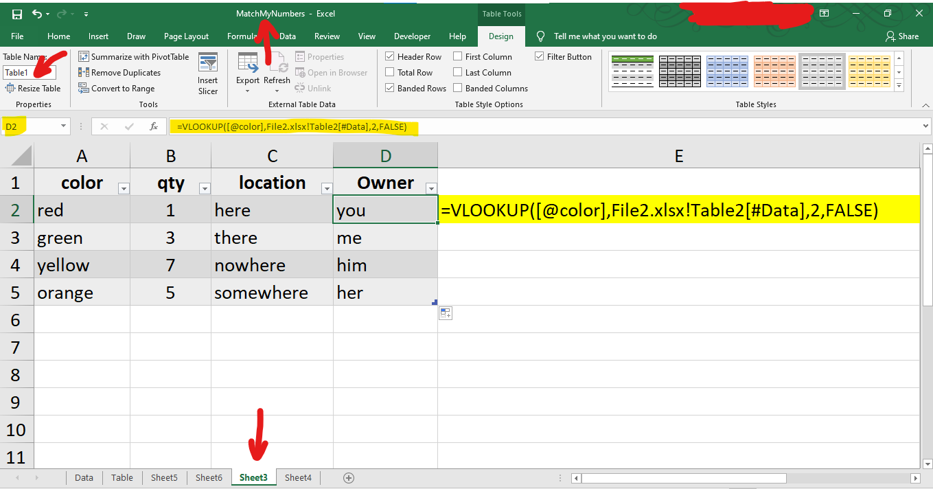 Vlookup returning the same valve in each row - Microsoft Q&A