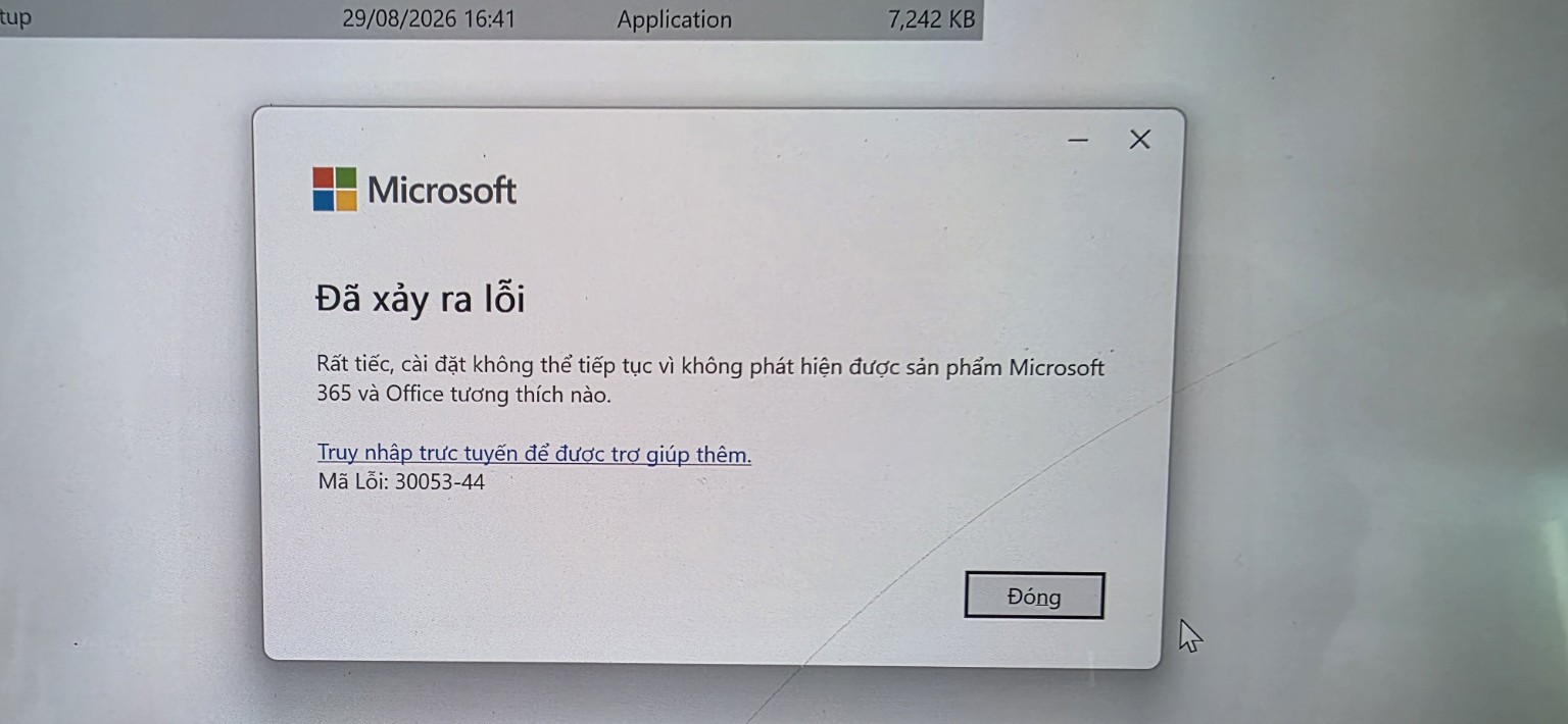 Error 30053-44