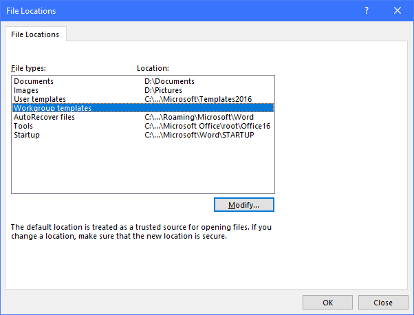 New document created from template does not display or run macros ...