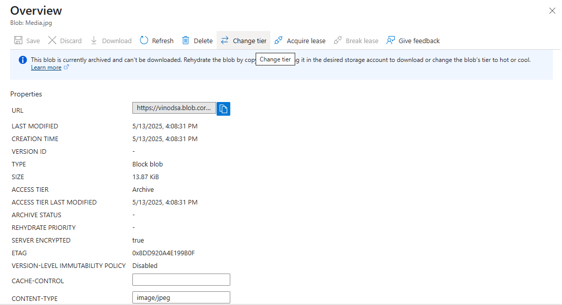 How to move files into particular folder in azure storage account ...