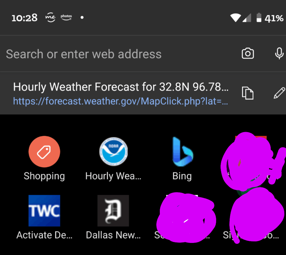 Edge on Android shortcut icons - Microsoft Q&A