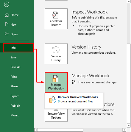 Excel Autosave: Find Location & Recover Unsaved Files – Rene.E  Laboratory Support Center