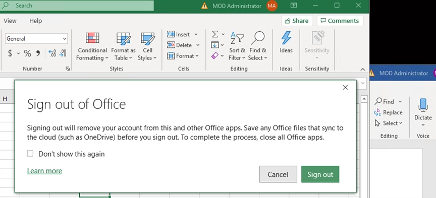 Hide display name in Word and Powerpoint - Microsoft Q&A