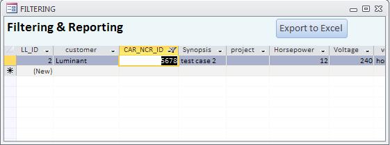 MS Access 2010: How do I export the contents of a filtered datasheet ...
