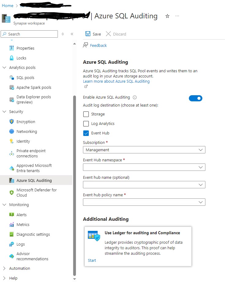 How to get database name from Synapse serverless SQL pool query history ...