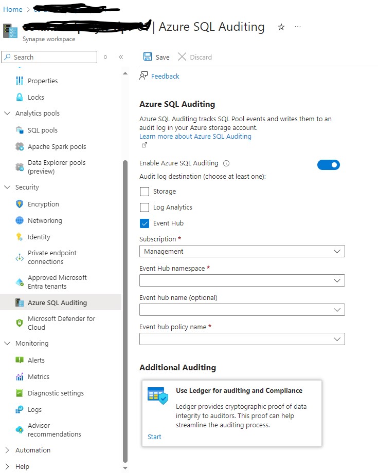 AzureSQLAuditing