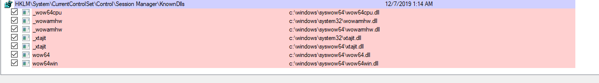 Why are these autoruns missing but their keys exist? - Microsoft Q&A