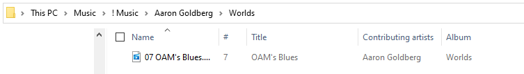 Windows 10 Explorer MUSIC Folder change Layout - Microsoft Q&A