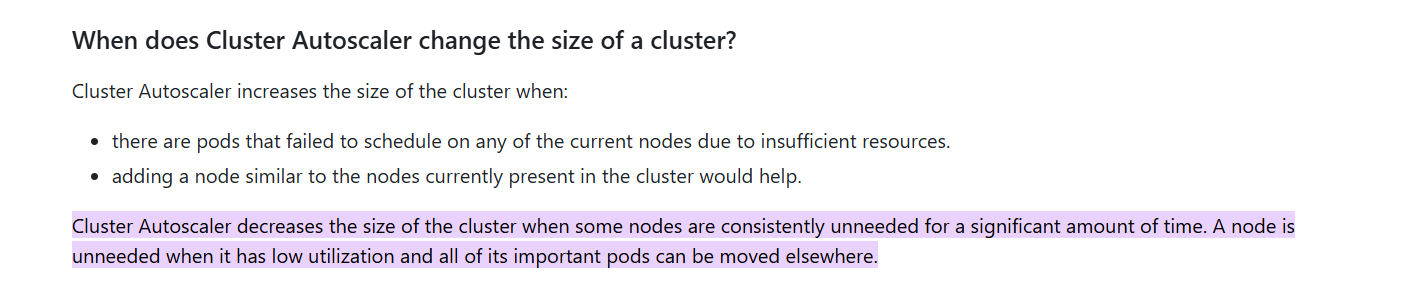 Will AKS cluster autoscaler terminate my running pods when node scale ...