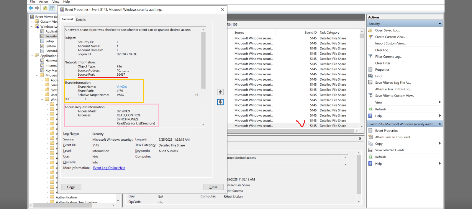 Auditing issues in Windows Server - Microsoft Q&A