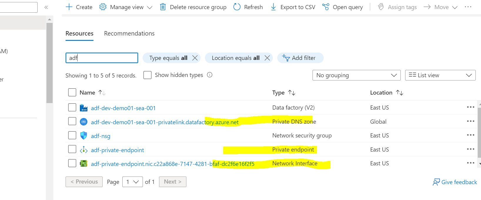 SHIR not able to register to adf via private link - Microsoft Q&A