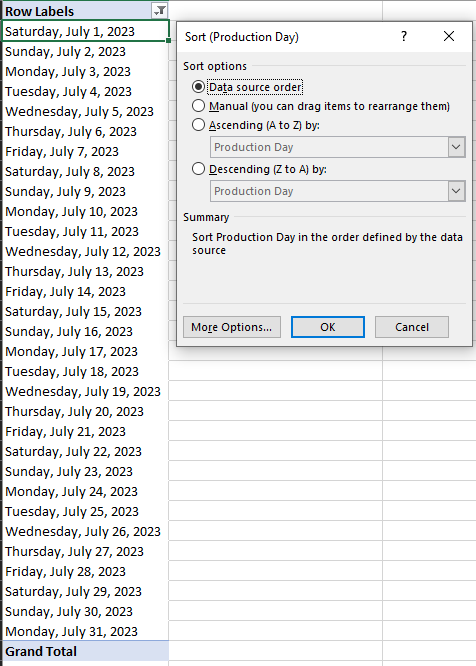 can-i-get-excel-to-sort-my-dates-using-oldest-newest-instead-of-a-z