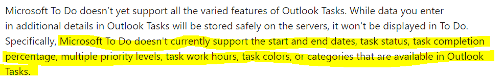 Tasks in Outlook are not working - Microsoft Q&A