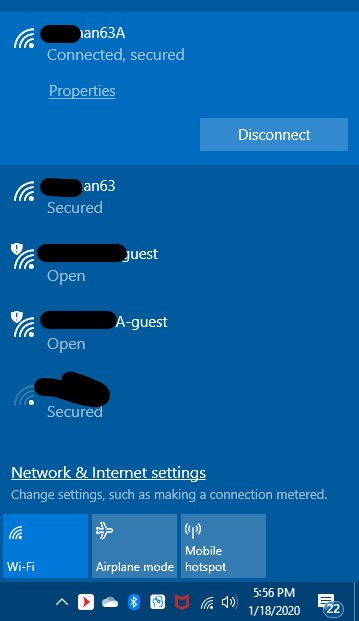 Band width to my laptop - Microsoft Q&A