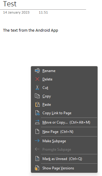 Alignment of Text Box in OneNote between Android and Windows ...