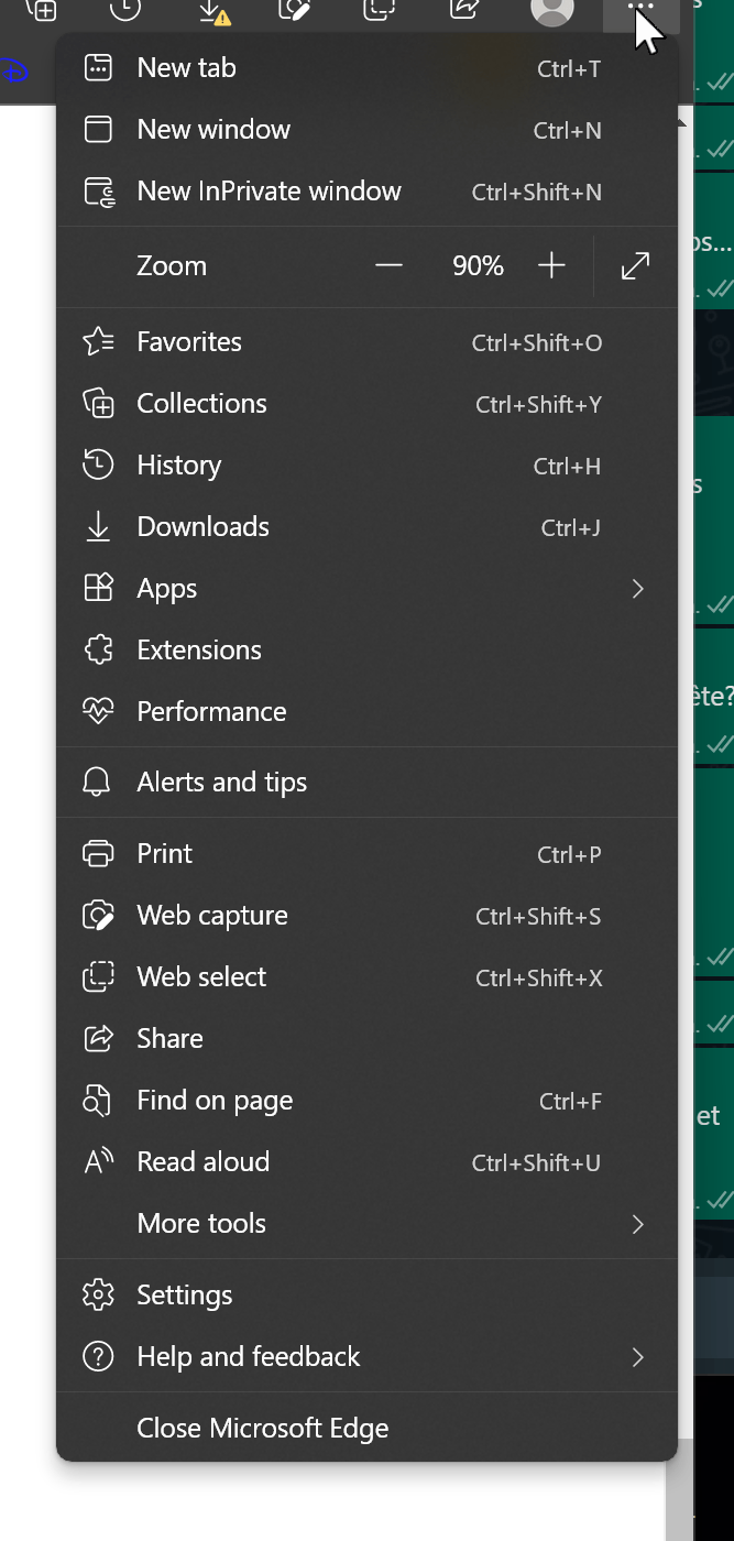 Microsoft Edge new sidebar - Microsoft Q&A