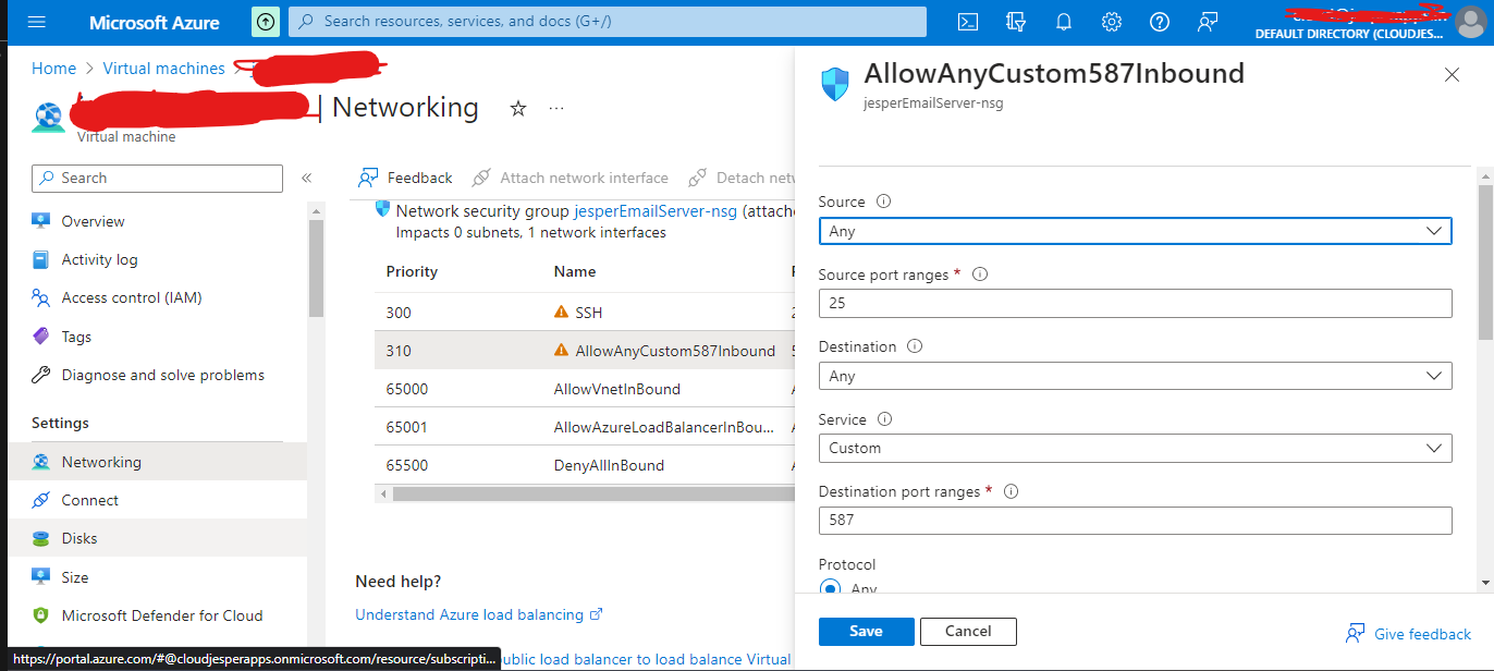 azure network group