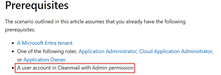 Unable to add clean email - Microsoft Q&A