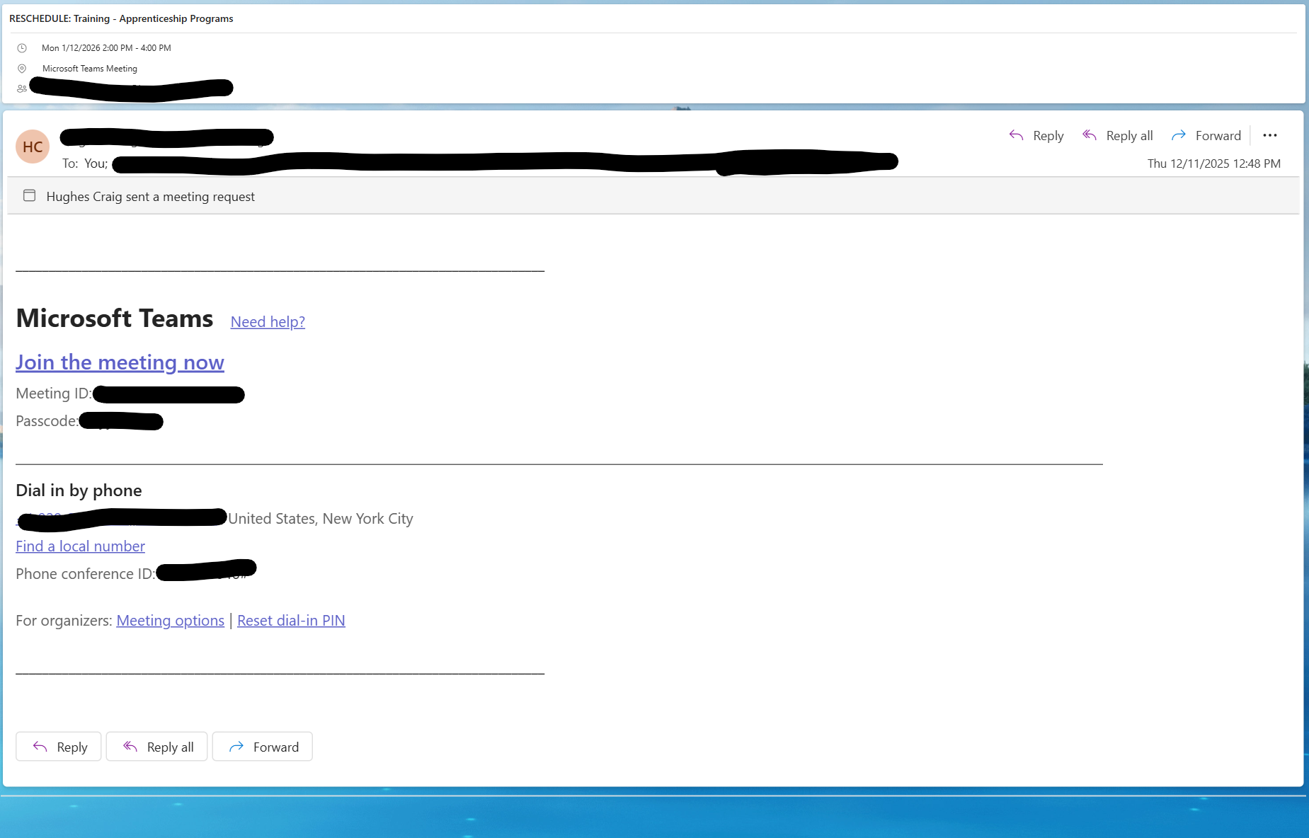EMAIL - INVITATION ISSUE IMAP ACCOUNT