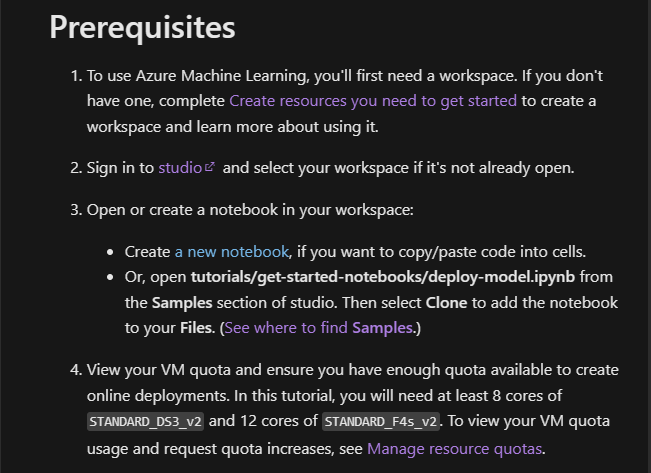 prerequisites-quotas