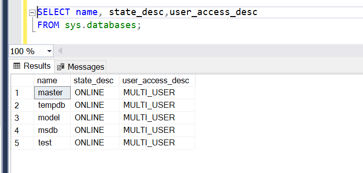Database access in Microsoft SQL Server - Microsoft Q&A