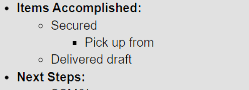 Users Bullet Point HTML emails are converted to Plaintext / Lose ...