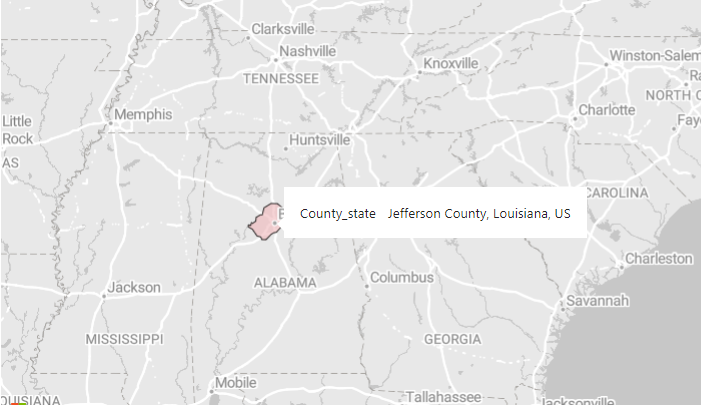 Azure Map cannot accurately locate the right county - Microsoft Q&A