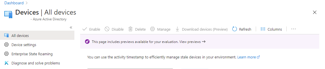 re-enable the use of device which has been disable - Microsoft Q&A