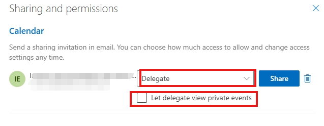 How can I prevent delegates from receiving invitations in the new ...